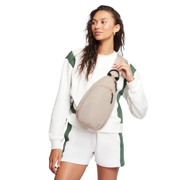Puma Handbags - 🆕 PUMA Myriad Sling Bag Crossbody Fannypack in Beige